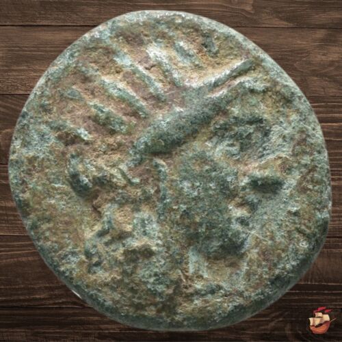 Ancient Greek coin - Rhodos Rhodes (400-350 BC) @496
