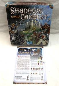 Shadows over Camelot + Merlins Company Expansion Board Game Days of Wonder EX/EX