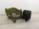 TMC Adjustable Airsoft Half Face Mask Steel Mesh with Ear Protection Lot of 2