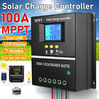 100A MPPT Solar Charge Controller 12V/24V/36V/48V Auto PV Battery Regulator LCD