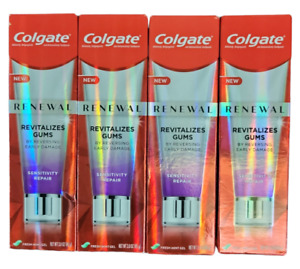 4 Pack Colgate Renewal Revitalizes Gums Sensitivity Repair Toothpaste