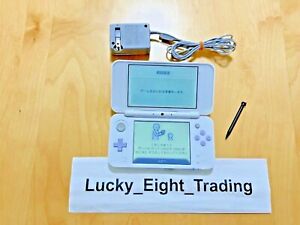 New Nintendo 2DS XL LL White Lavender Console Charger Japan ver [CC]
