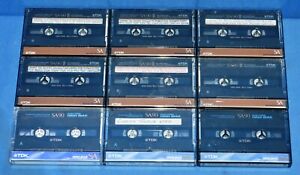 Lot Of 9 TDK SA90 High Bias Type II Audio Cassette Tapes