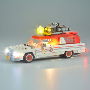 LED Light Kit For Ghostbusters Ecto-2 LEGOs 75828 Building Blocks Lighting Set