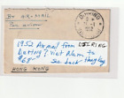French Indochina 1952 Djiring-Hong Kong airmail
