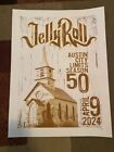 Jelly Roll ACL Season 50 Original Taping poster - Handbill included! - 18x24 -