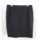 Worthington Women's 12 Black Straight Fitted Lined High Waist Pencil Skirt