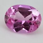 3.95 Cts Natural Ceylon Pink Sapphire Oval Certified UNTREATED Gemstone