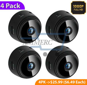 Mini Wireless Hidden Spy Camera Wifi IP Home Security 1080P HD Night Vision Cam