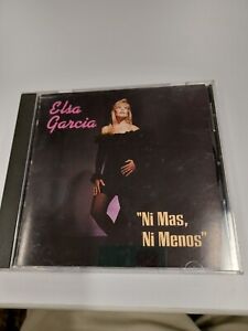 ELSA GARCIA Ni Mas, Ni Menos USED CD IN LIKE NEW CONDITION