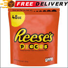 REESE'S PIECES Peanut Butter Candy in a Crunchy Shell, 48 oz Bulk Bag