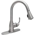 Glacier Bay Market Single-Handle Pull-Down Sprayer Kitchen Faucet Stainless 432