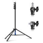 Neewer 3m Air Cushioned Light Stand, Heavy Duty All Metal Tripod Stand