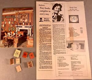 New ListingVintage 1977 Dollhouse  Miniature ephemera Books paper bag catalogue