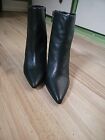 leather boots women US size 9.5 Pre Owned