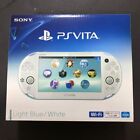 【Unused】SONY PS Vita Light Blue / White PCH-2000 ZA14 Console Wi-Fi model F/S JP