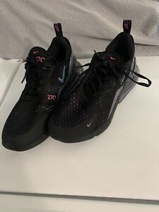Used Nike Air max 27C Women’s size 10 Running shoes Black/Blue
