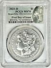 2021 D Morgan Silver Dollar - PCGS MS70 First Day of Issue ~ Rare Denver TOP POP