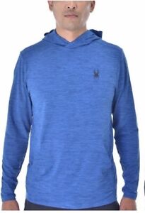 NWT Spyder Active Men’s ProWeb Performance Hoodie L Large Hooded NEW Long Sleeve