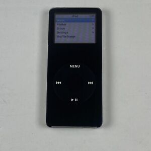 Apple iPod Nano 1st Generation 1GB Model A1137 Black - Tested