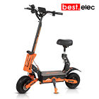 5600W 60V 27AH Foldable Electric Scooter Adult Dual Motor 11in Off-Road Tire 28M