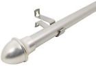 Graber Nickel Cafe Curtain Rod!!  Multiple Sizes!!   7/16