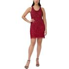 Adrianna Papell Womens Sequined Knee-Length Cocktail and Party Dress BHFO 0423