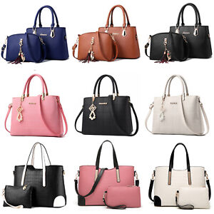 Tote Bags PU Leather Purses Handbags for Women Ladies Top Handle Shoulder Bags