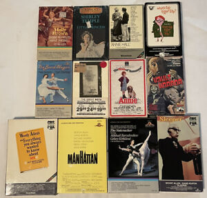 Lot of Beta Tape Movies Betamax