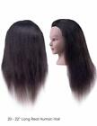 Afro American Cosmetology Mannequin Head Hairdresser Training 100% Real Hair