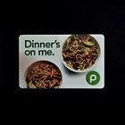 Publix Dinner's on me NEW COLLECTIBLE GIFT CARD $0 #6006