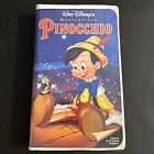 Walt Disney's Pinocchio Black Diamond Classic VHS 1993 Very Good Condition