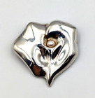 Museum Of Fine Arts MFA Sterling Silver 925 Pearl Flower Modernist Brooch Pin