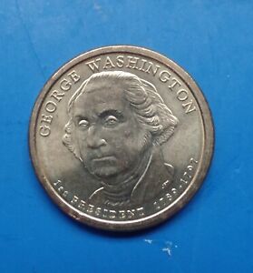 2007 P George Washington Presidential US Dollar Coin Circulated - FREE SHIPPING!