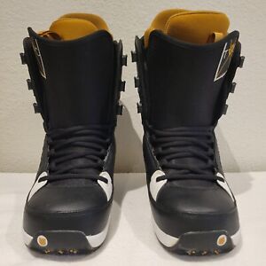 Burton TWC Imprint 1 Snowboard Boots Men's Size 9.5 Black Thirtytwo Ride
