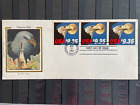 New ListingUNITED STATES EXPRESS MAIL $9.35 BOOKLET PANE OF 3, SC# 1909a, FDC, SCV=$130