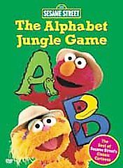Sesame Street - The Alphabet Jungle Game DVD (AMAZING DVD IN PERFECT CONDITION!D