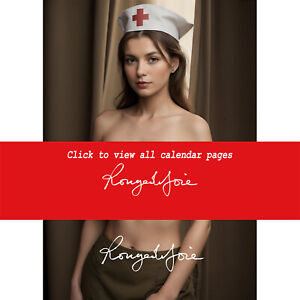 Military Nurse 2024 Wall Calendarnaked women pin-up big breasts