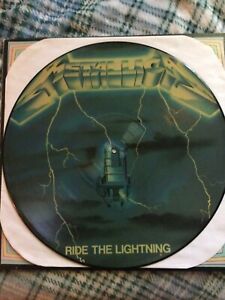 New ListingMetallica Ride The Lightning 1986 Picture Disc LP Music For Nations
