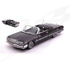 1963 FR- Welly CHEVROLET IMPALA CONVERTIBLE LOW RIDER BLACK 1:24 - WE22434BK