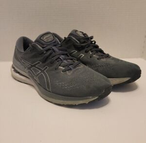 Asics Gel-Kayano 28 Men's Size 10.5 Running Shoes Gray White Sneakers 1011B189