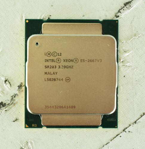 Intel Xeon E5-2667 V3 3.20GHz 8-Core SR203 LGA2011-3 CPU Server Processor