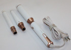 T3 Whirl Trio 3 Interchangeable Styling Wands White/Rose Gold