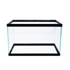 Fish Tank 10 Gallons Aquarium Rectangle Glass Filter Cabinet Stand Rectangle