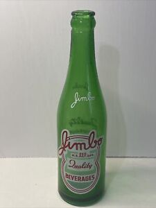 Jimbo Quality Beverages Green ACL Bottle-Pepsi Cola Bottling-Pittsburg, Kansas