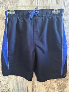 NIKE Men's Size Small Blue Classic Swim Trunks, Board Shorts, Lined, Pockets