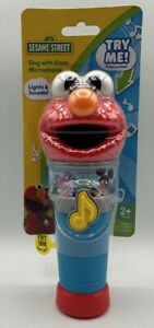Sesame Street Sing With Me Elmo Microphone Lights And Sounds Brand New