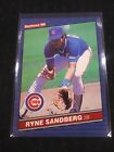 1986 Donruss #67 Ryne Sandberg Chicago Cubs Baseball Card