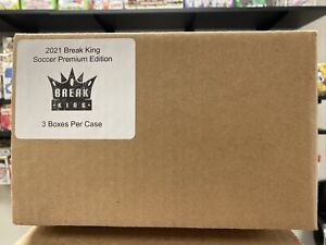 2021 Leaf Break King Premium Soccer Edition 3 Box Case