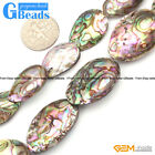 Sea Abalone Shell Gemstone Loose Beads For Jewelry Making Free Shipping in Lots